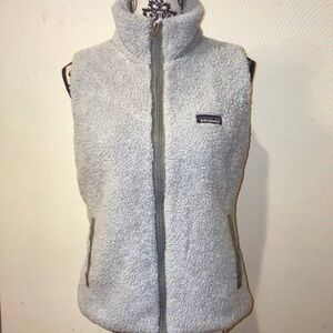 Patagonia Women's Light Gray Fleece Vest